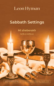 Mi sheberakh SATB choral sheet music cover Thumbnail